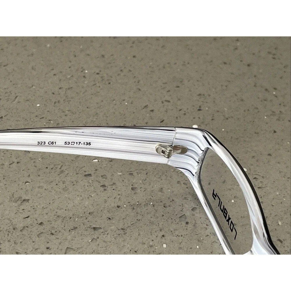 Roxbury Eyeglasses Frames ONLY 323 C61 53-17-135 Japan Black Full Rim